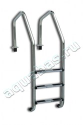 Лестница OV 3 ступени AISI 304