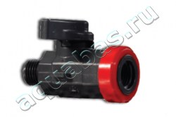 Шаровый кран PVC, DN 6 - 1/4